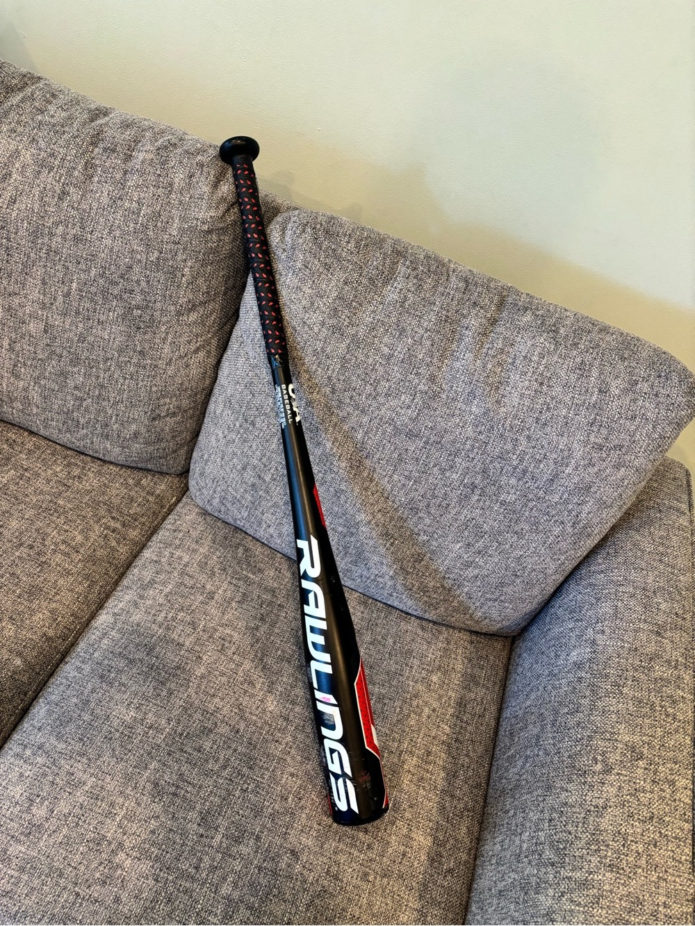 Rawlings Black and Red Composite Baseball Bat